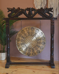 Huge Yogi Flower of Life Metal Gong No.68