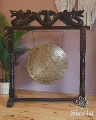 Large Yogi Mandala Etched Gong No.74