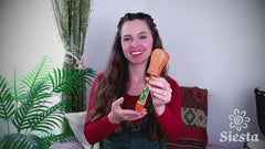 Painted Castanet Rattle