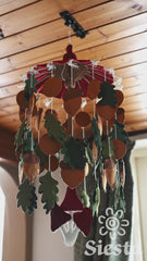Woodland Mushroom Saa Paper Mobile