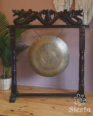 Extra Large Cloud Yogi Etched Gong No.78