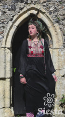 Vintage Afghan Cotton Dress - Suki (10, S)
