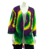 Swirl Tie Dye Shrug-Siesta Crafts